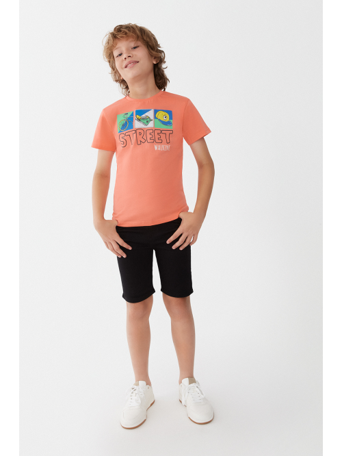 CAMISETA NIÑO - Coral