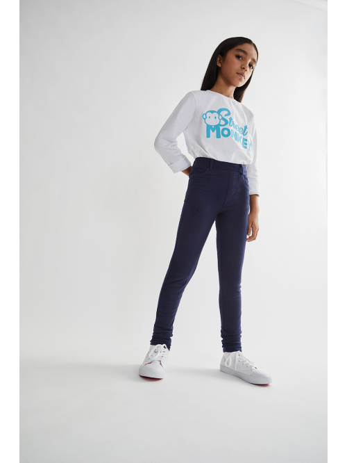 BASICS - Legging niña - Marino