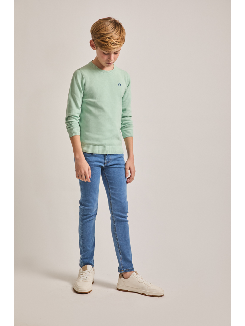 Pantalón skinny niño -...