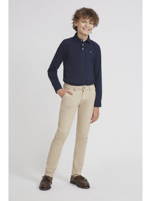 Pantalón sarga chino niño -...