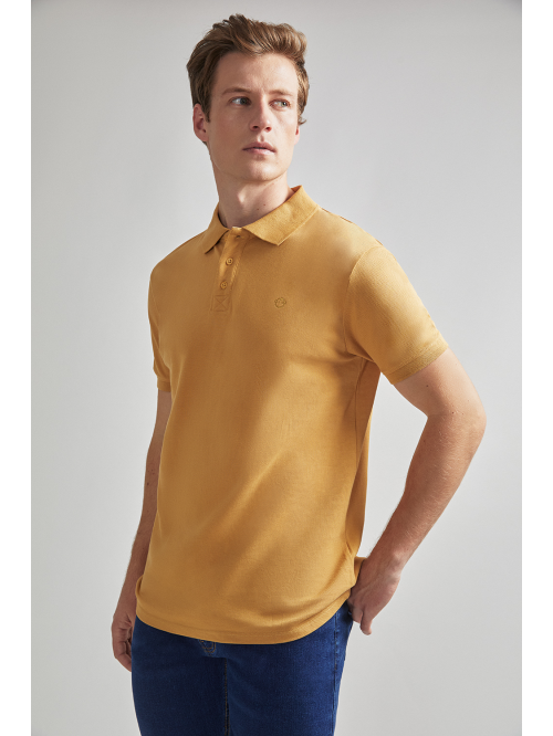 Polo hombre - Caramelo