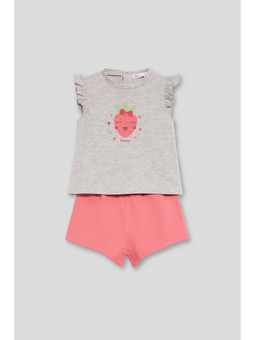 CONJUNTO BEBE NIÑA - Rosa