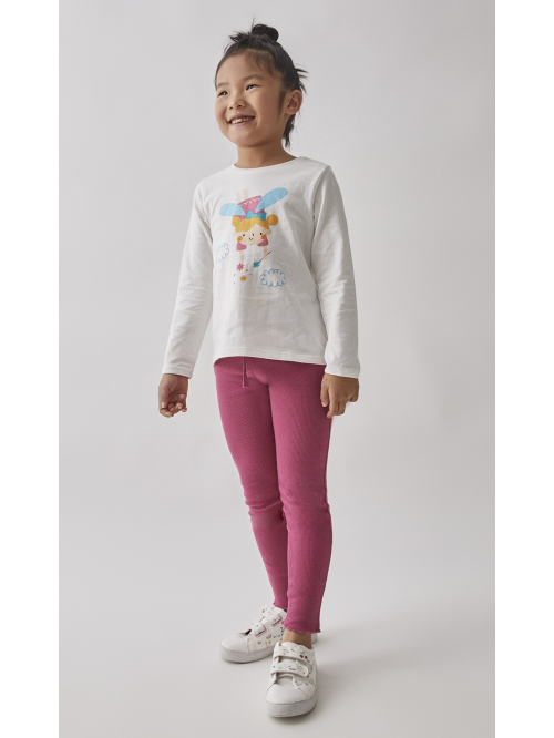 Baby Girl Legging - Rosa Mora