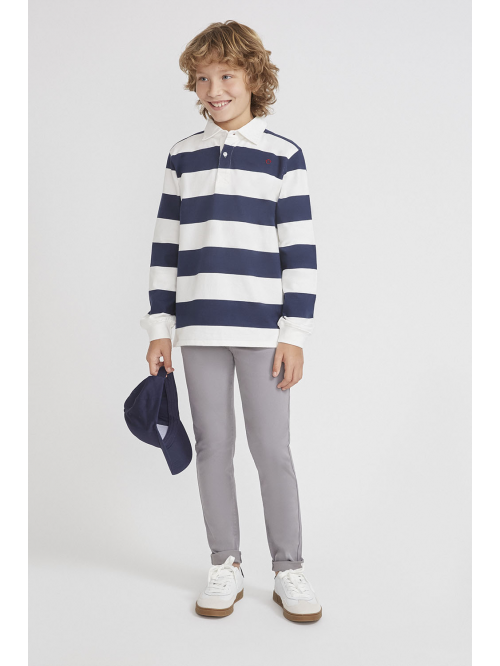 Pantalón sarga niño - gris...