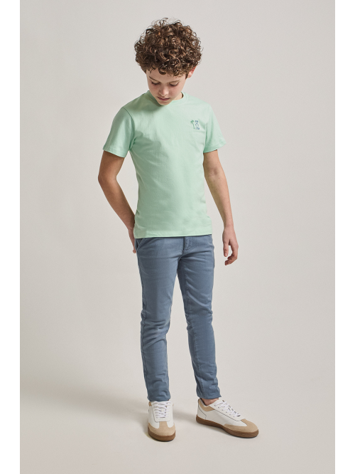 Pantalón sarga chino niño -...