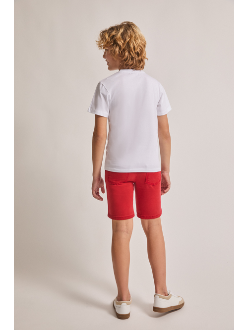 Bermuda sarga niño - rojo