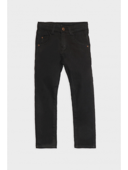 BASICS - Boy pants  - Negro