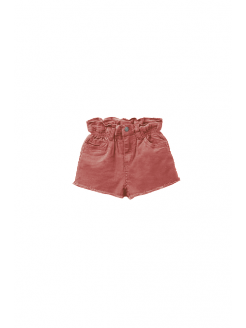 Short niña - Coral