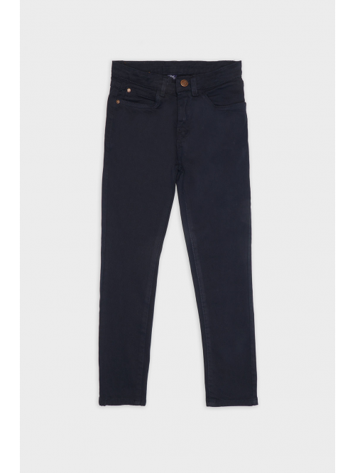 BASICS - Girl pants  - Marino