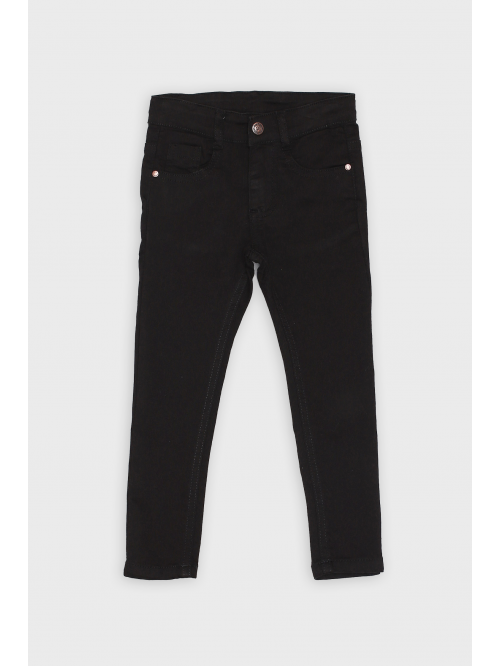 BASICS - Girl pants  - Negro
