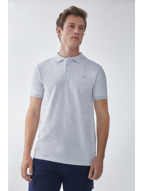 Polo hombre - Gris vigore