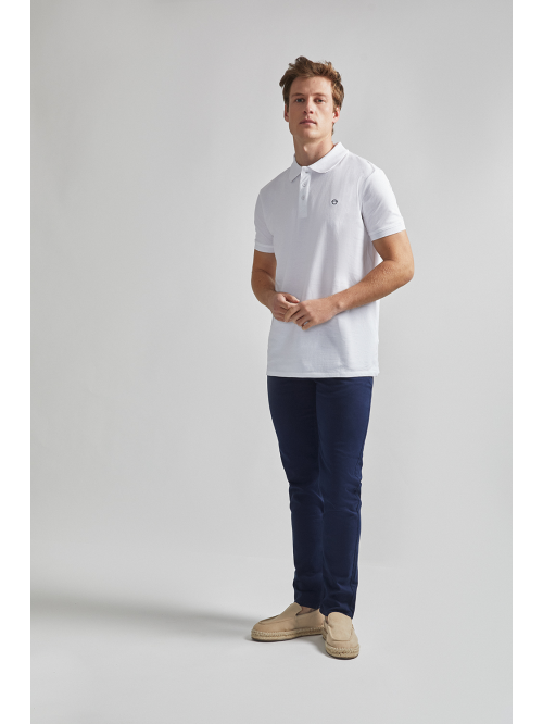 Polo hombre - Blanco