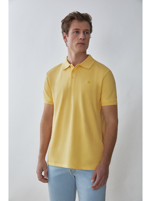 Polo hombre - Vainilla