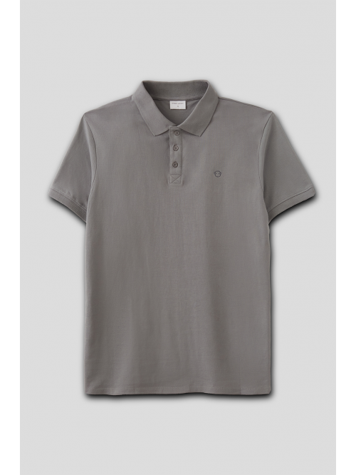 Polo hombre - GRIS AHUMADO