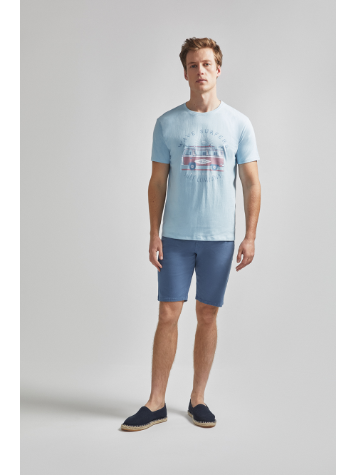 Bermuda hombre - Azul