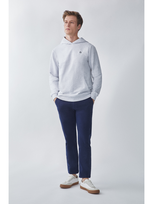 Sudadera hombre - gris claro