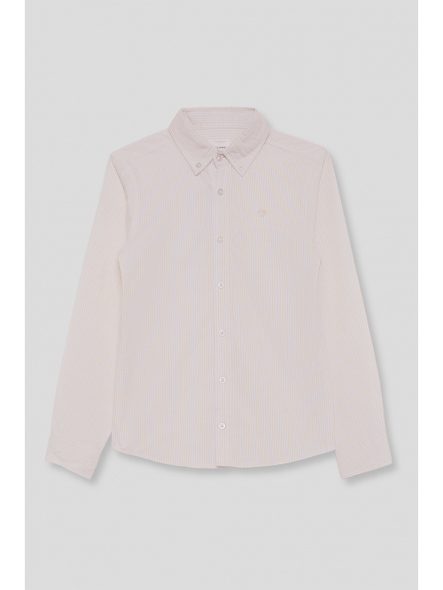 Camisa Oxford rayas niño -...