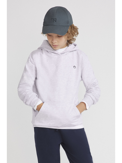 Sudadera niño - gris claro