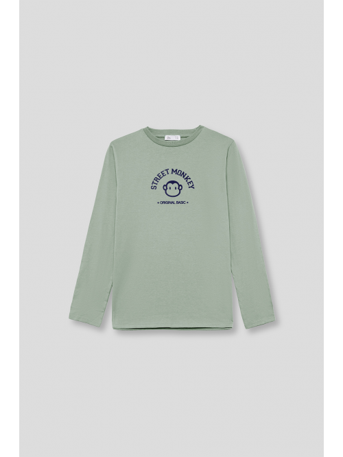 Camiseta niño - Verde claro
