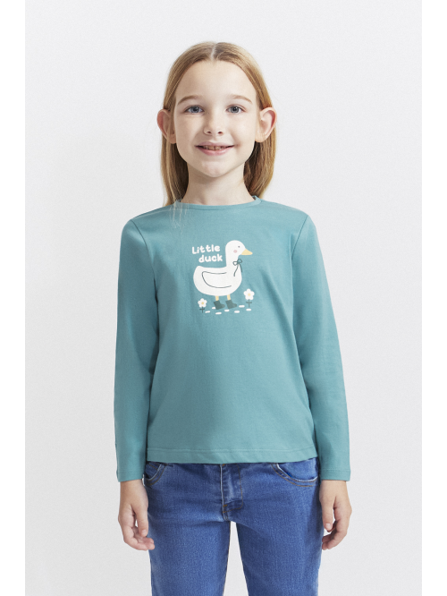 Camiseta básica bebe niña