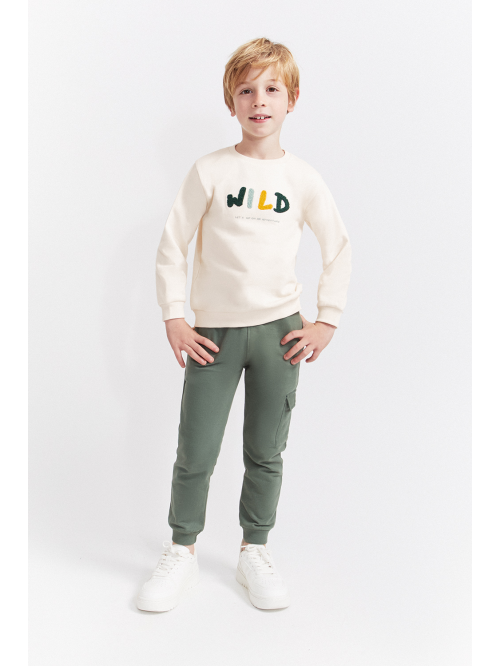 Conjunto bebe niño - Crudo