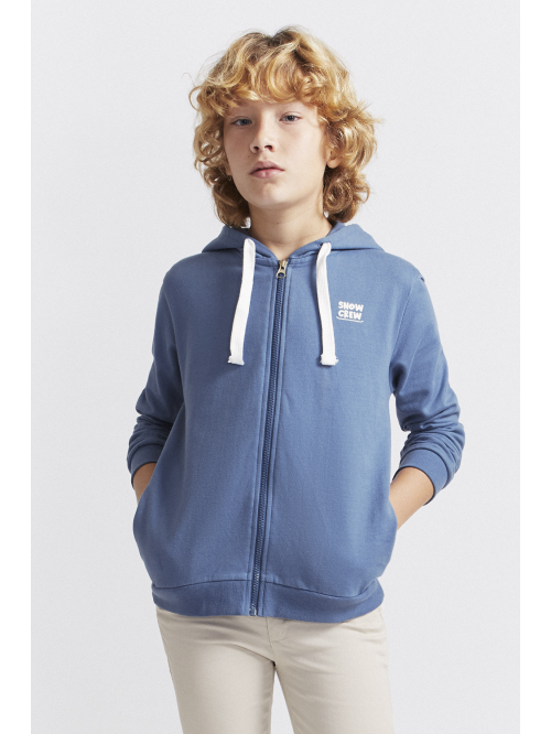 Sudadera cremallera Niño -...