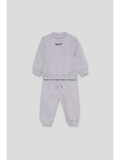 Conjunto bebe niño - Gris...