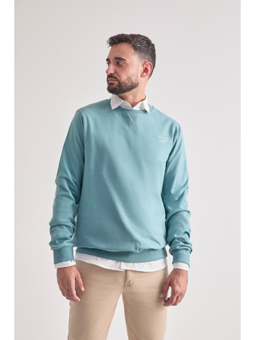 Sudadera hombre - Verde medio