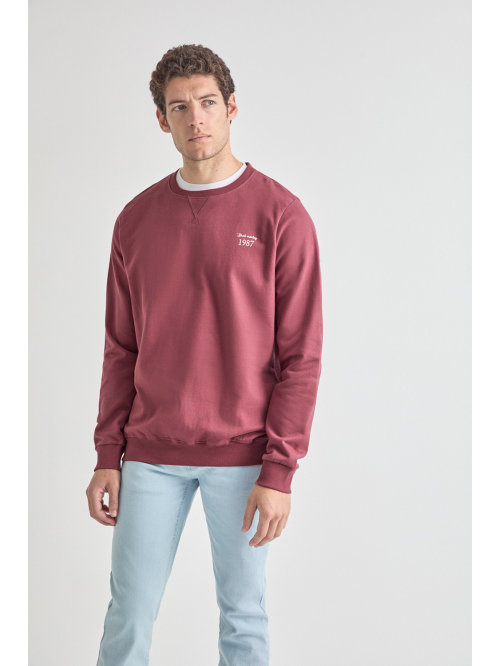 Sudadera hombre - Borgoña