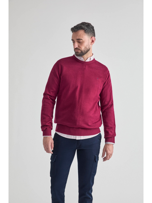 Jersey hombre - Burdeos