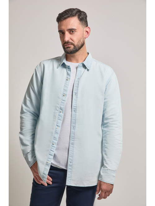 Camisa hombre - Azul claro