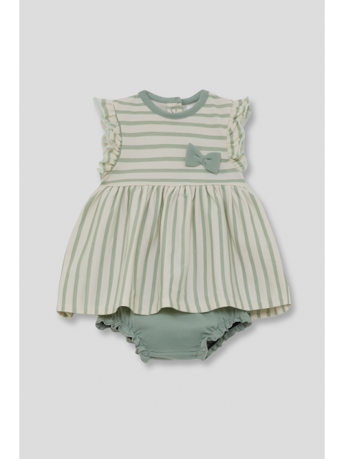 Vestido con cubrepañal...