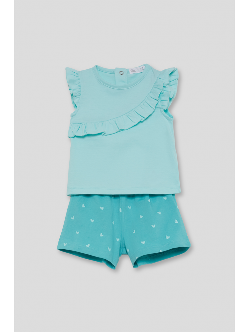 Conjunto bebé niña - Verde...