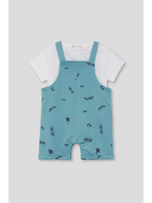 Conjunto bebé niño - Turquesa