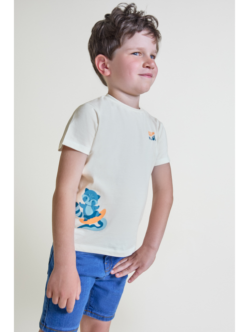 Camiseta bebé niño - Blanco...