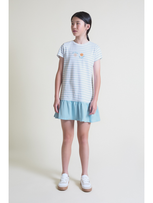 Vestido niña - Celeste