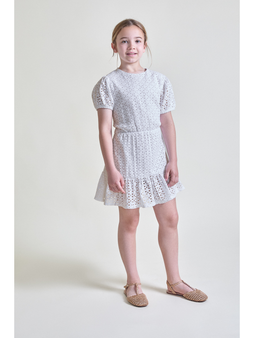 Vestido niña - Blanco