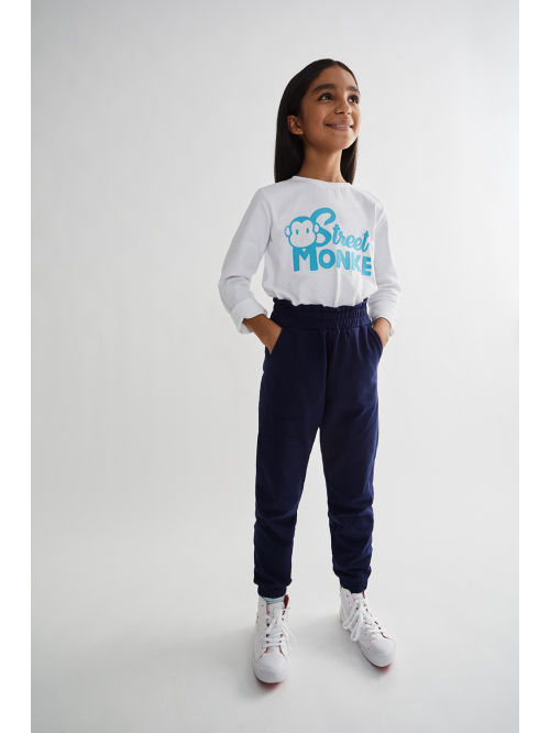 Pantalón Niña - Gris vigoré