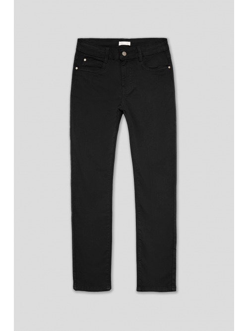 Pantalón sarga niño - Negro