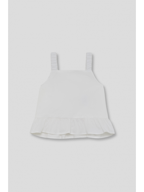 Top niña - Blanco