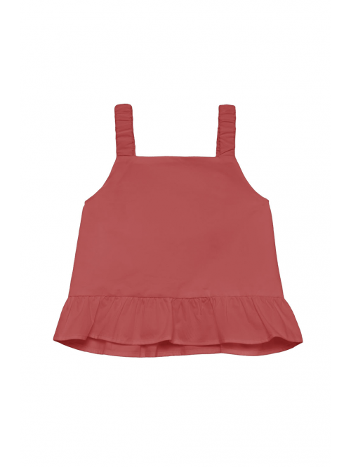 Top niña - Coral