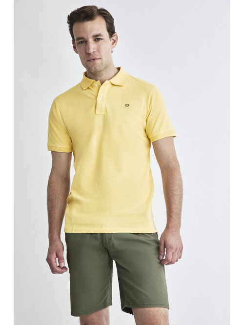 Polo hombre - Amarillo claro