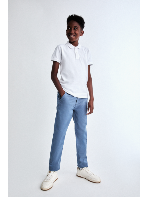 Pantalón sarga chino niño -...