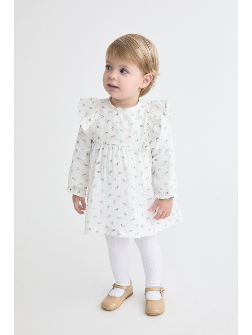 VESTIDO RECIÉN NACIDO NIÑA