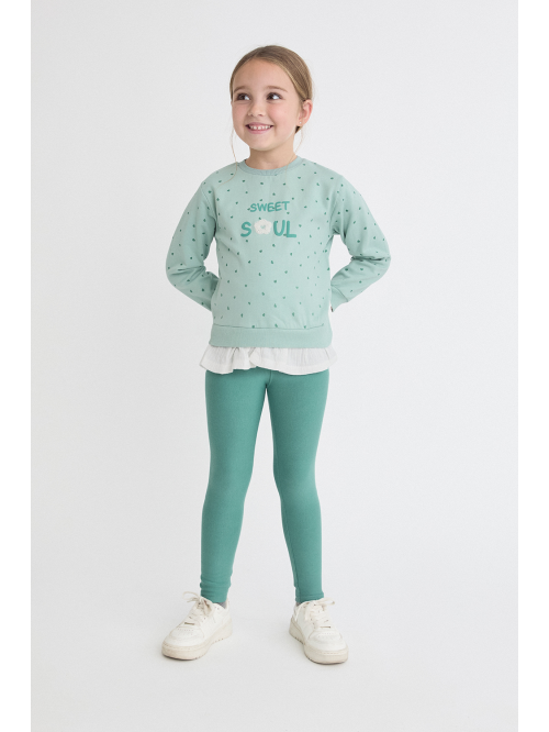 CONJUNTO BEBÉ NIÑA - Verde...