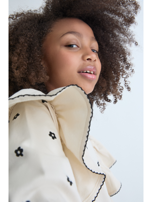 VESTIDO INFANTIL NIÑA - Crudo
