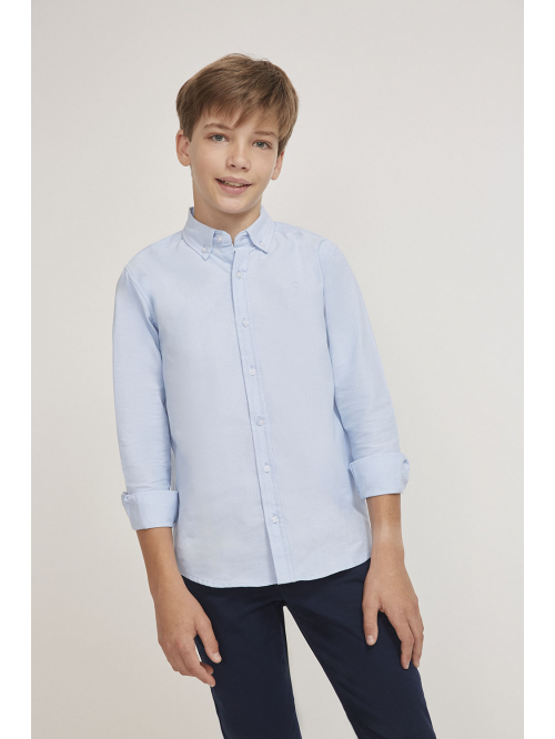 Camisa Oxford niño - Glacial