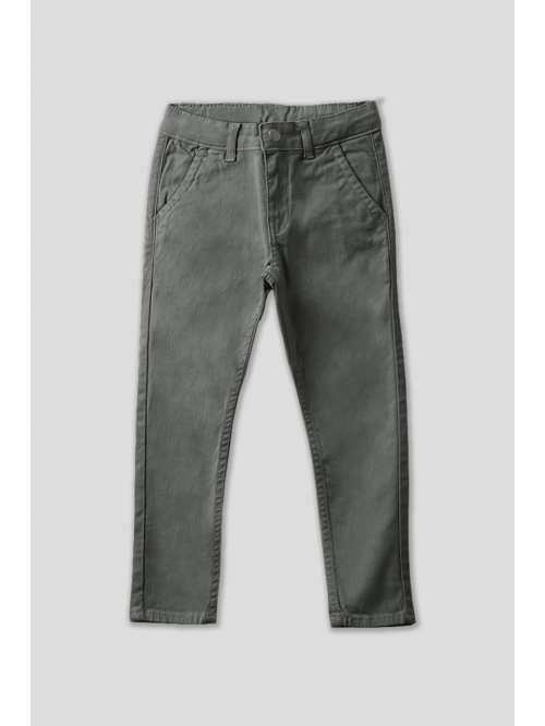 BASICS - Boy pants  - verde