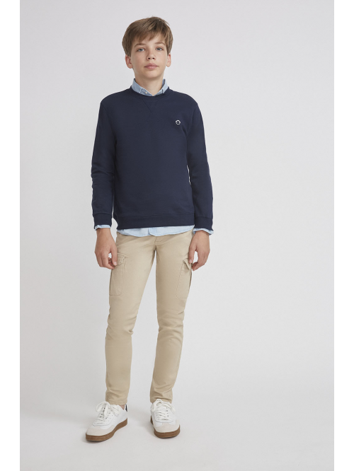 Pantalón cargo niño - LEÑA