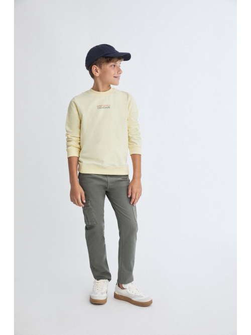 Pantalón cargo niño - verde